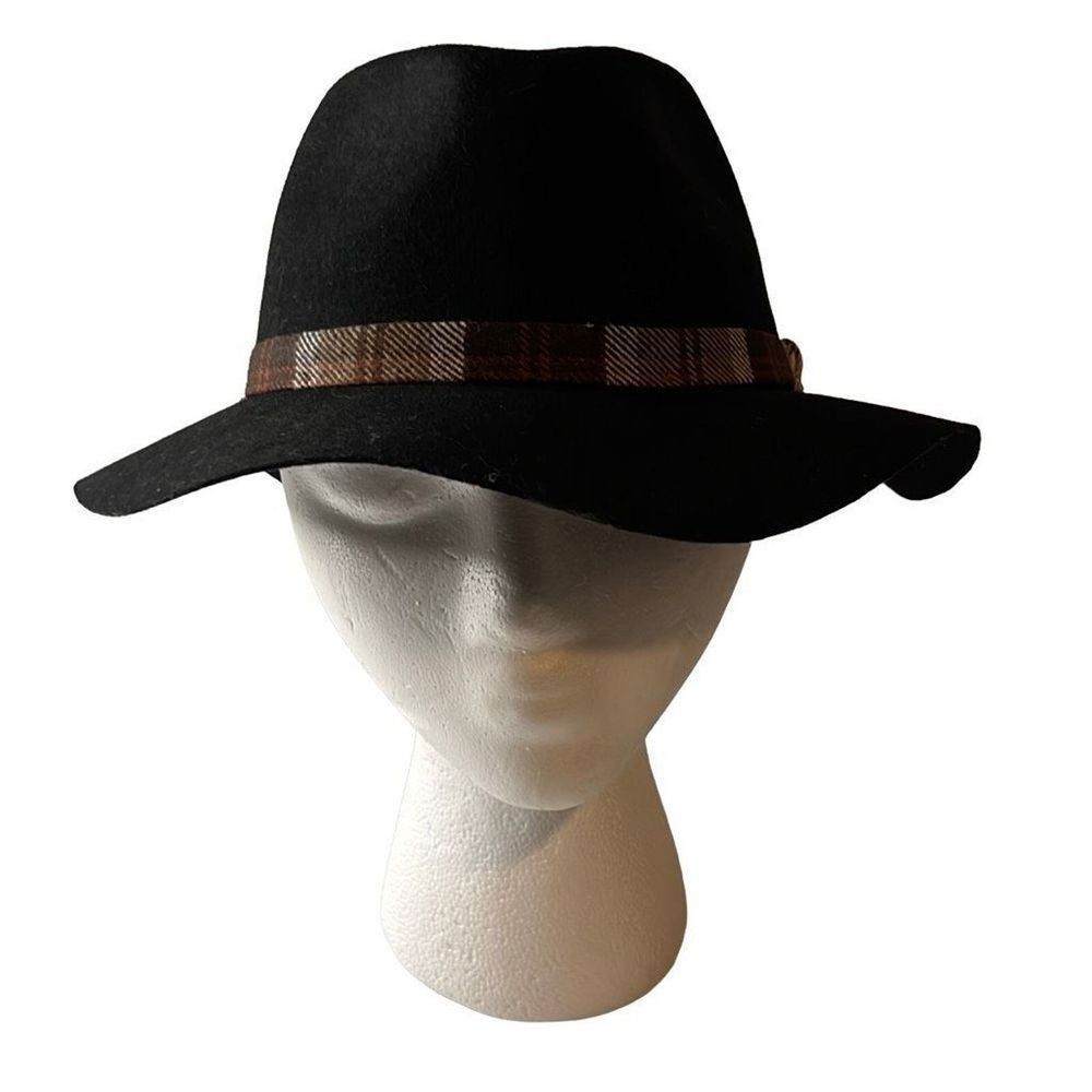 THE HATS COMPANY by Filippo Catarzi Made in Italy 100% wool black hat NWT